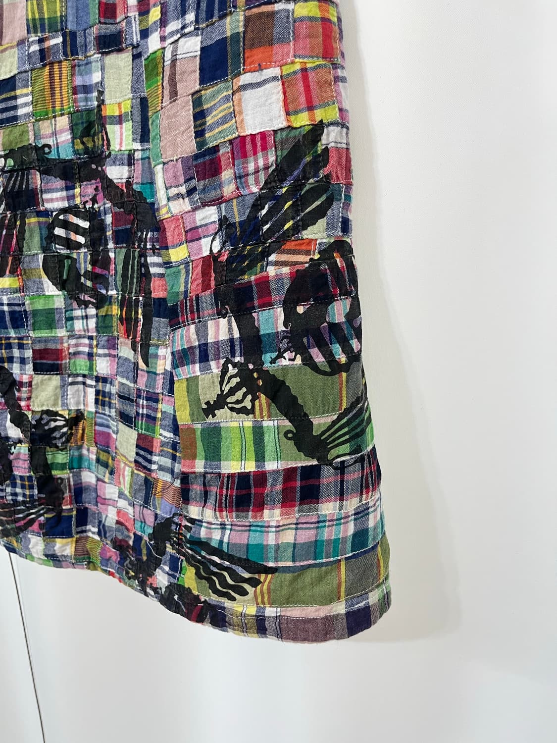 ZUCCA patchwork skirt 상품이미지5