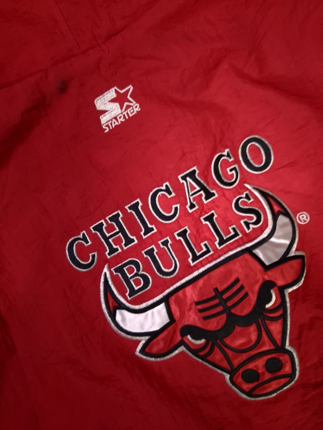 90's 스타터 시카고불스 패딩 아노락 상품이미지2