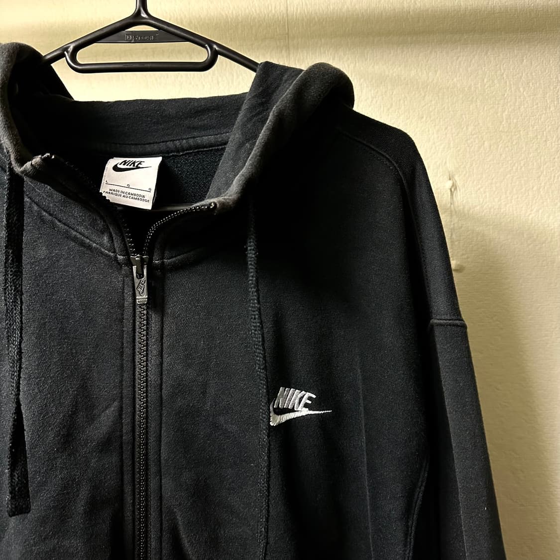 나이키 블랙 후드집업 상품이미지2