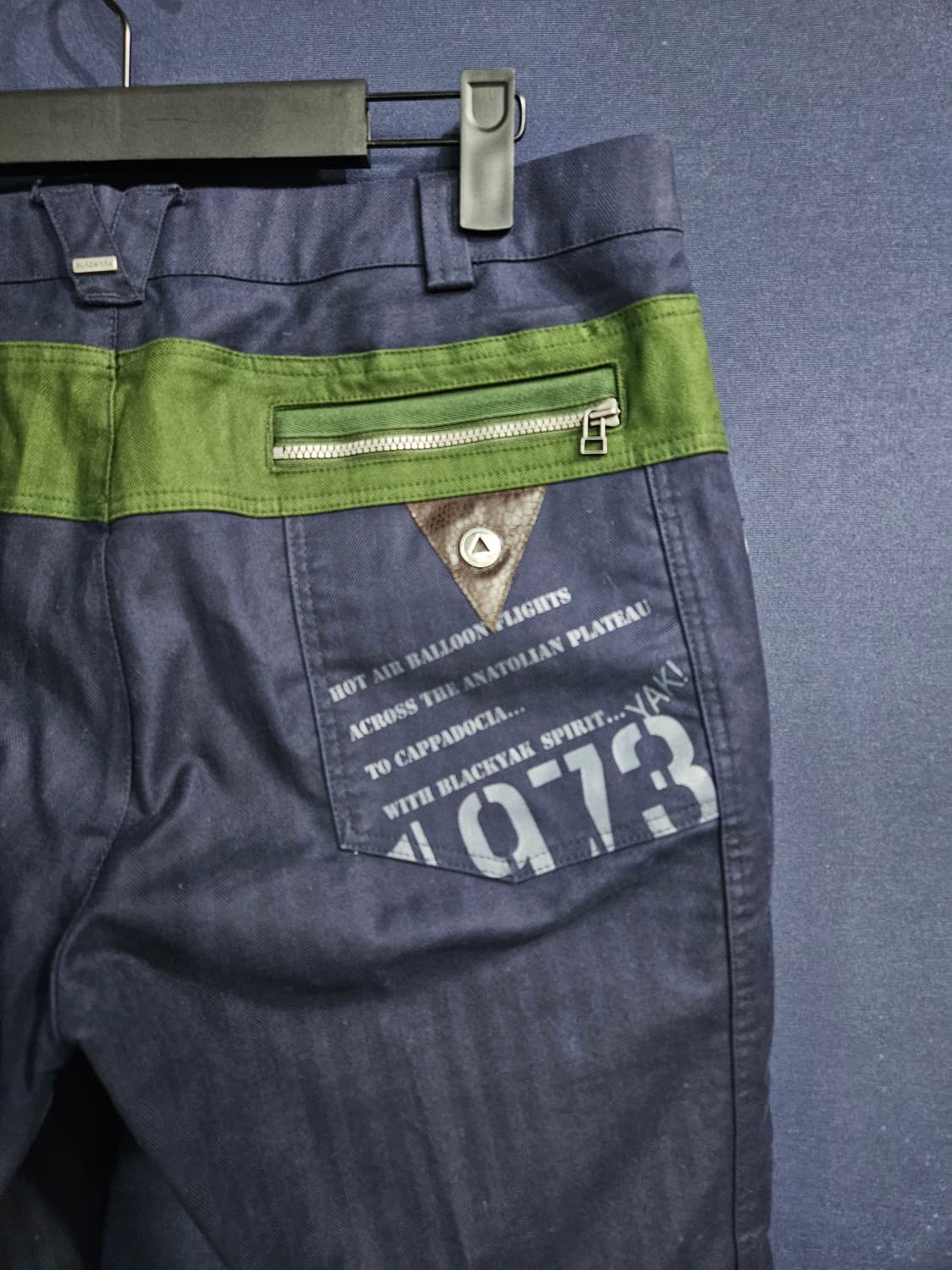 블랙야크 네이비 남성 허리 32 등산복 면바지  상품이미지8