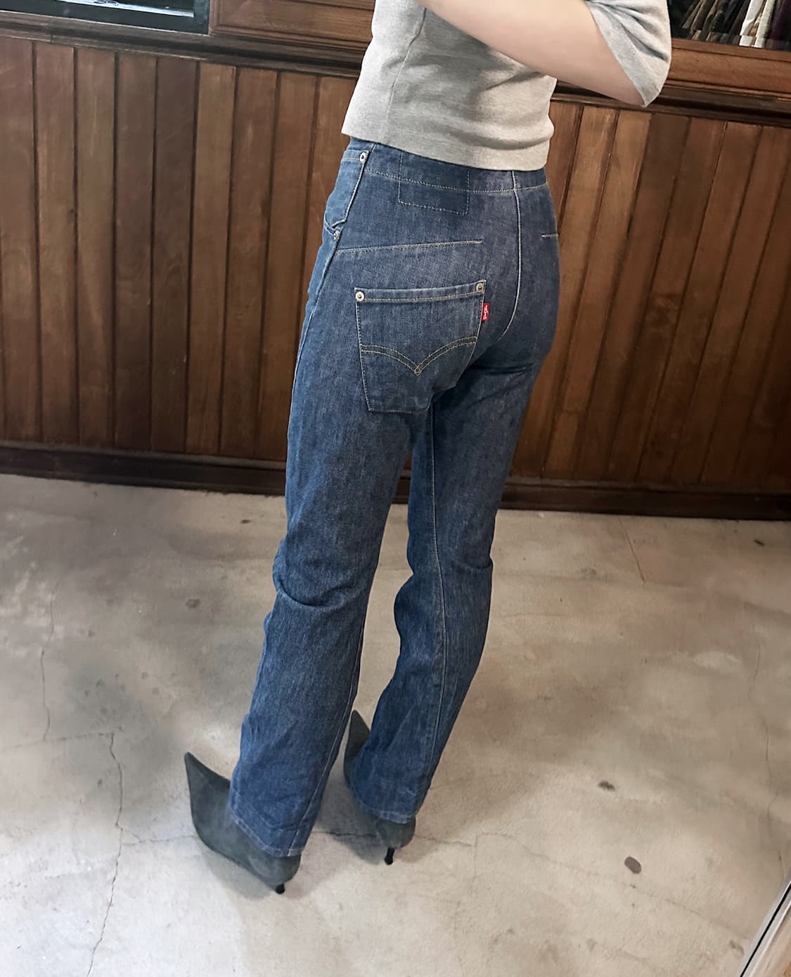 LEVI'S engineered slim indigo jeans w28 상품이미지6