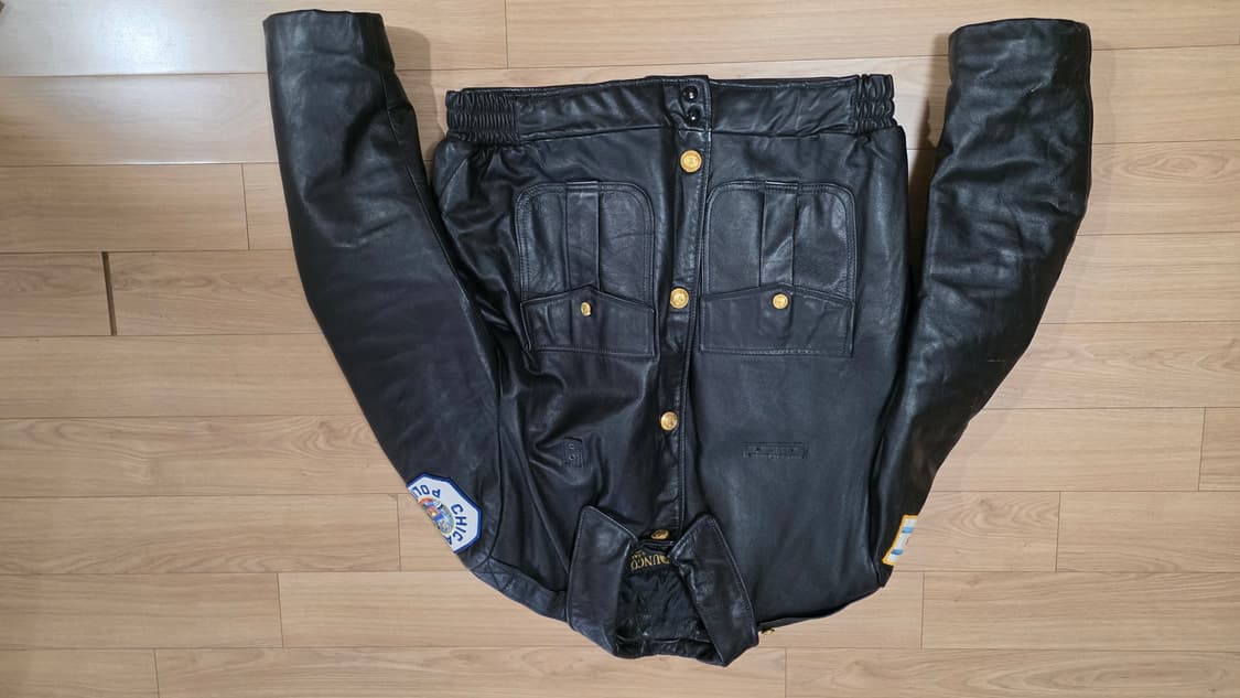 시카고폴리스 가죽자켓 police leather jacket 상품이미지10