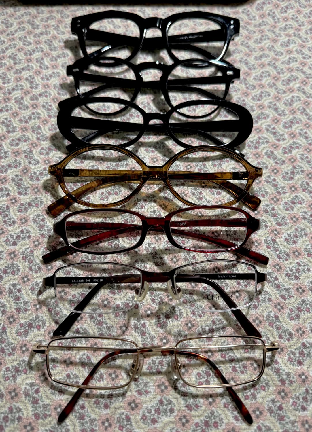 빈티지 안경 vintage glasses 긱시크 chinook 상품이미지1