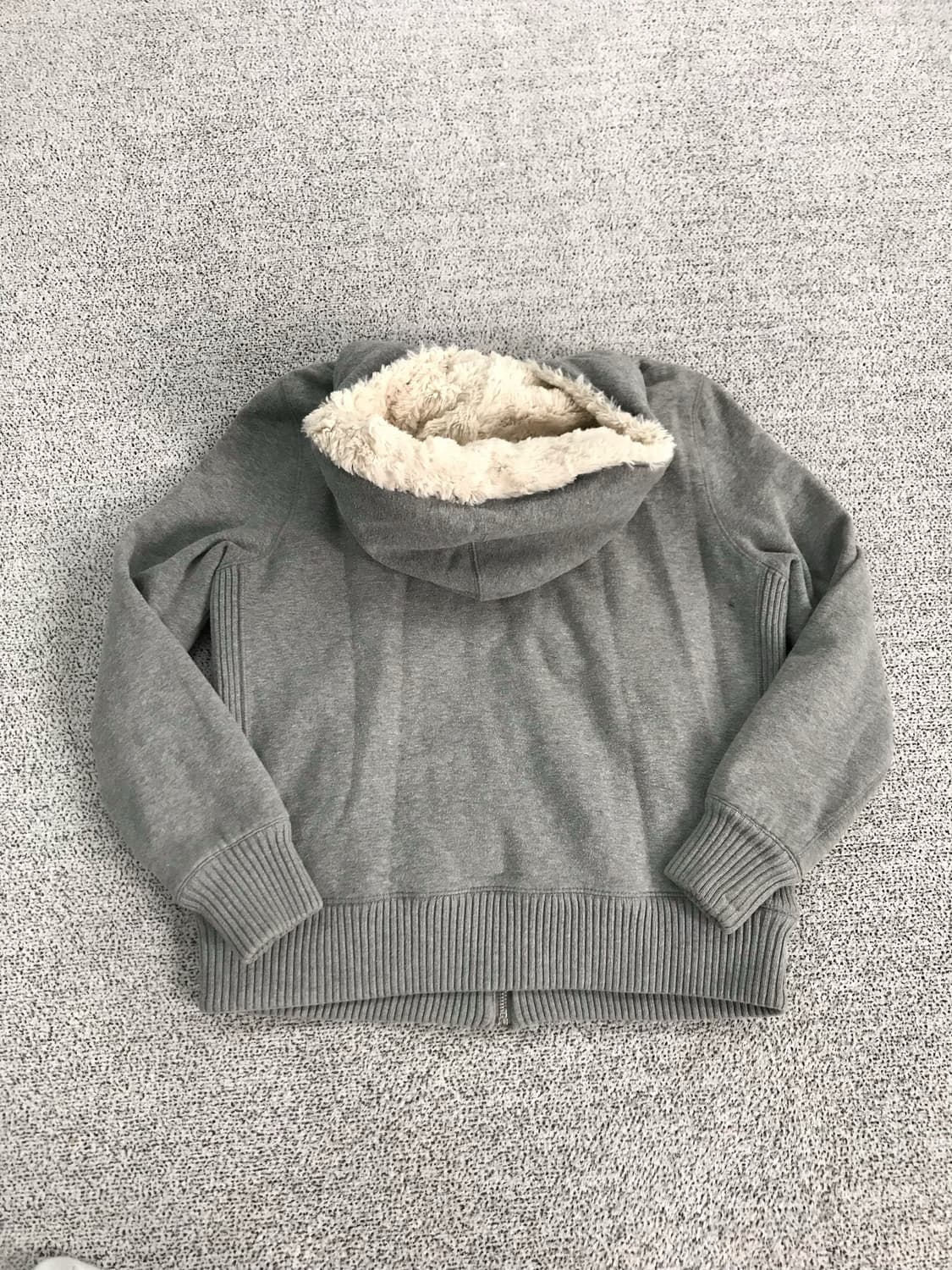 y2k 양털 후드집업 상품이미지4