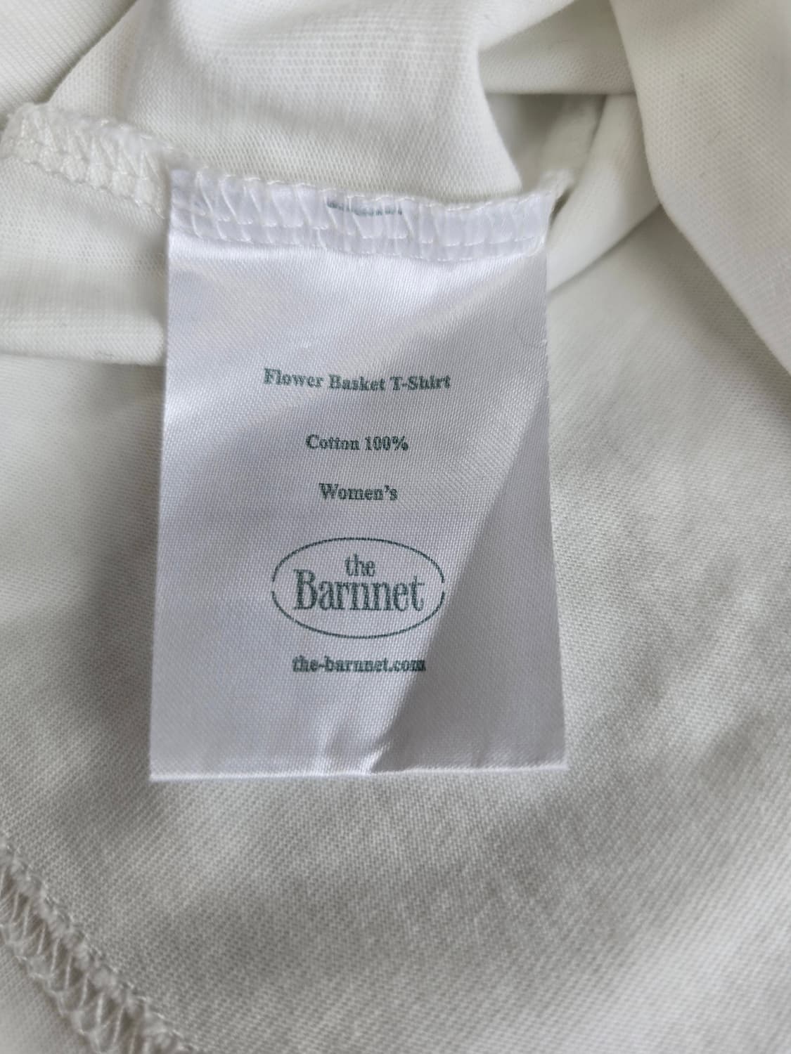 더바넷 Flower Basket T-Shirt_White S 상품이미지6