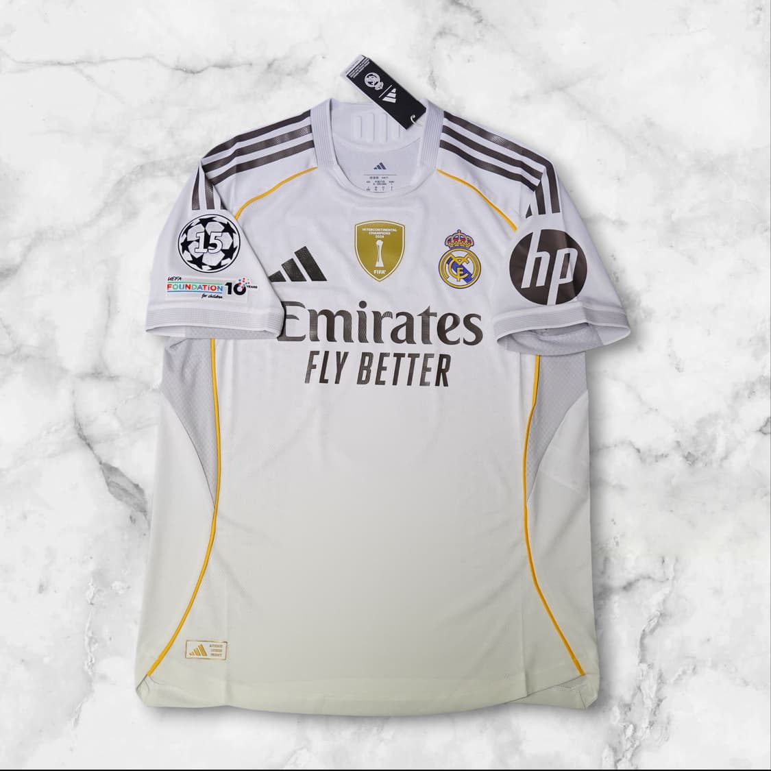 [국내 L][어센틱]25-26 레알마드리드 발베르데 유니폼 상품이미지2