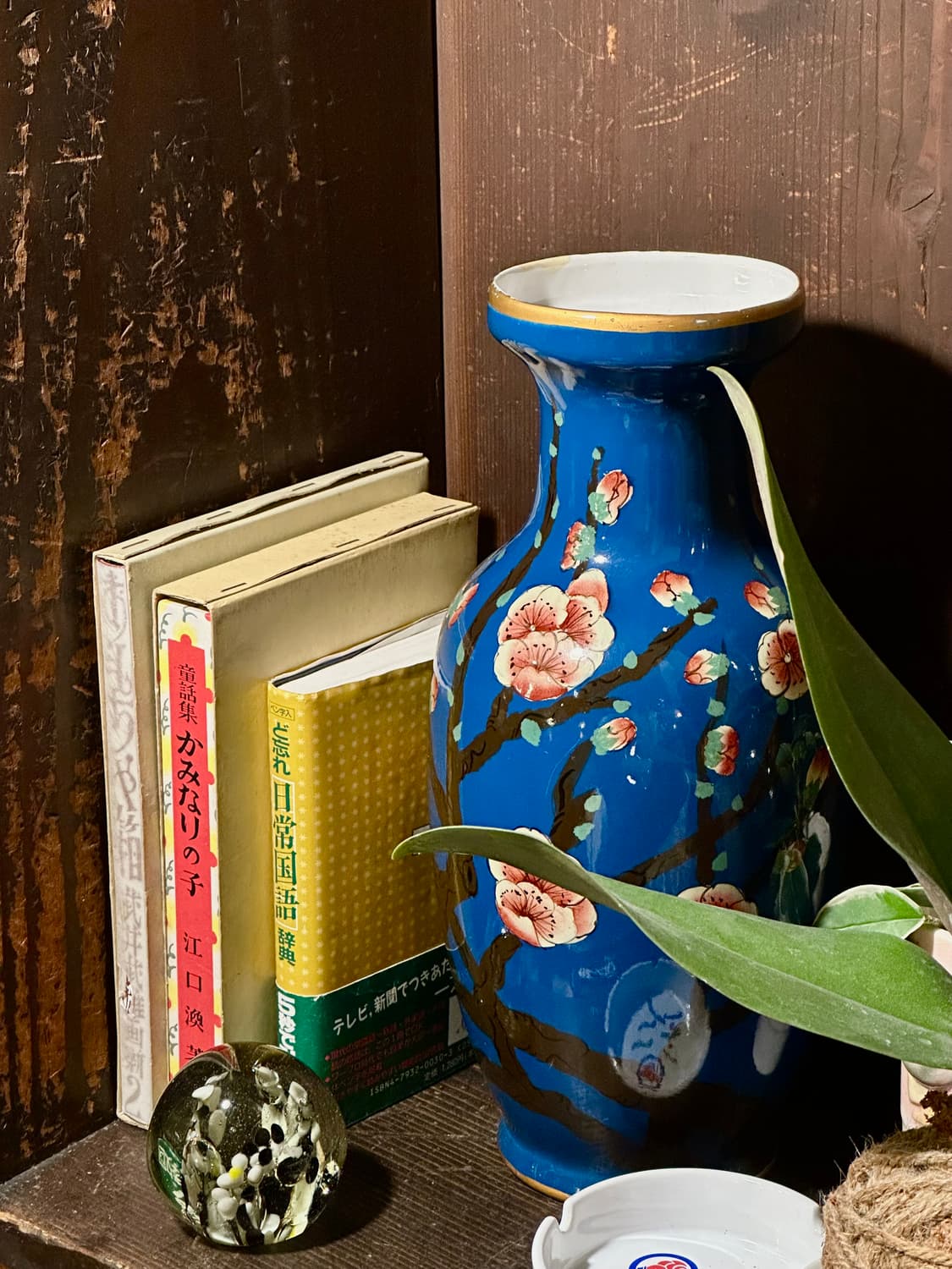 일본 빈티지 핸드드로잉 도자기 대형 화병 상품이미지4