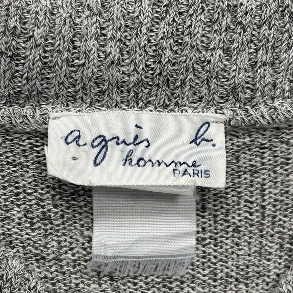 아네스베 하프 카라 니트 v2214 상품이미지5