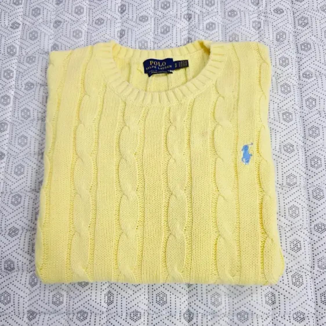 폴로 랄프로렌 피마코튼 케이블 니트 55 상품이미지3