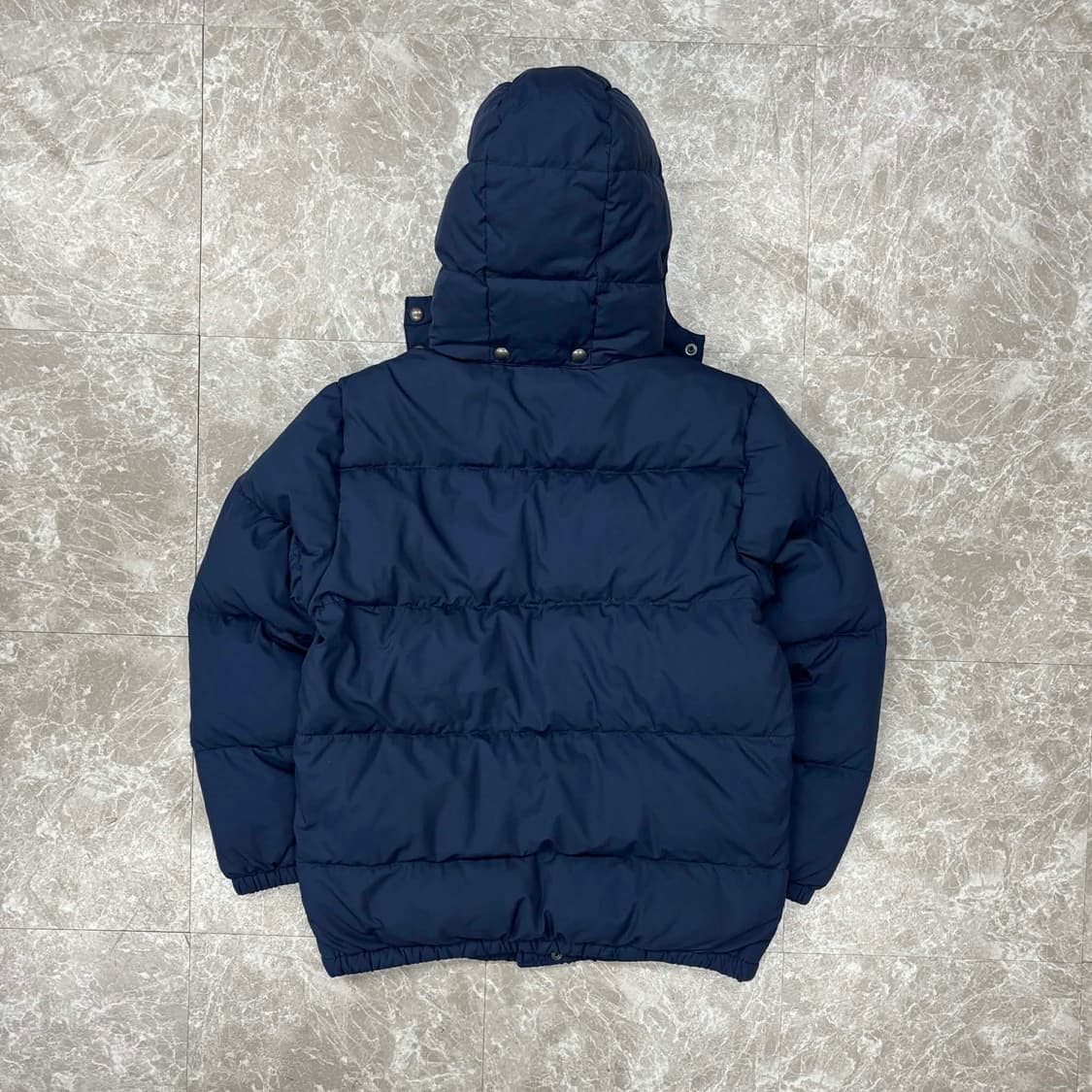 폴로 랄프로렌 네이비 걸즈 푸퍼 패딩 덕다운 자켓(XL) 상품이미지4