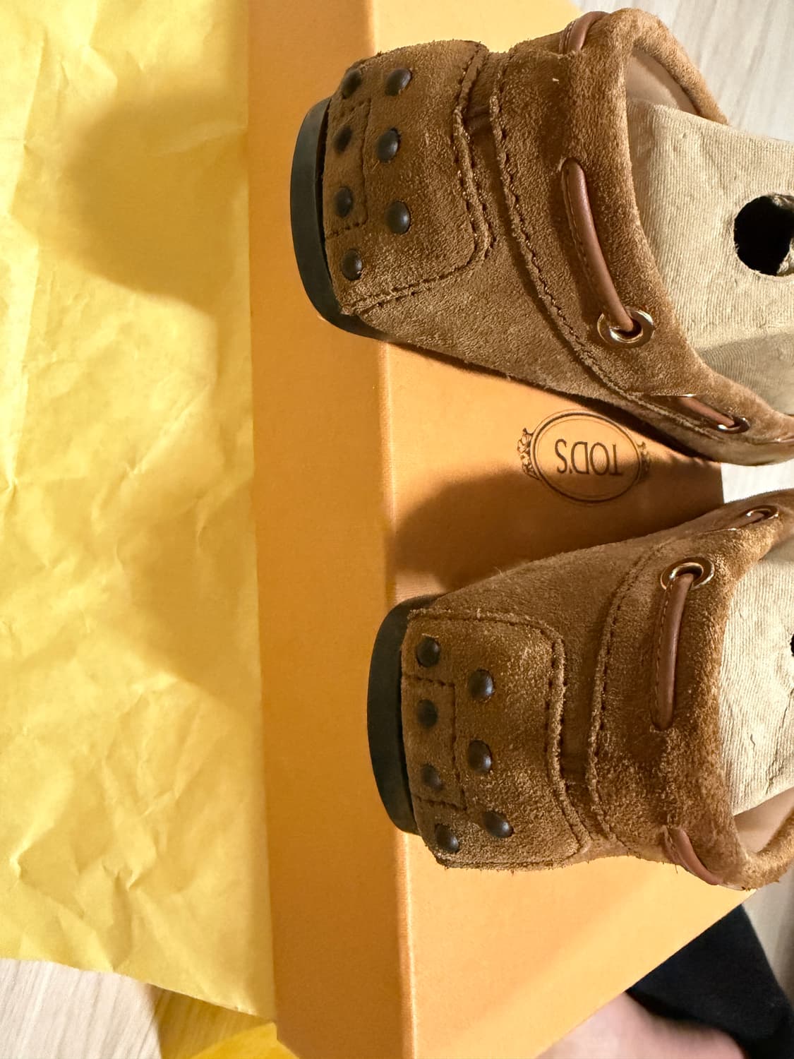 [36] 토즈 드라이빙 슈즈 카멜 상품이미지5