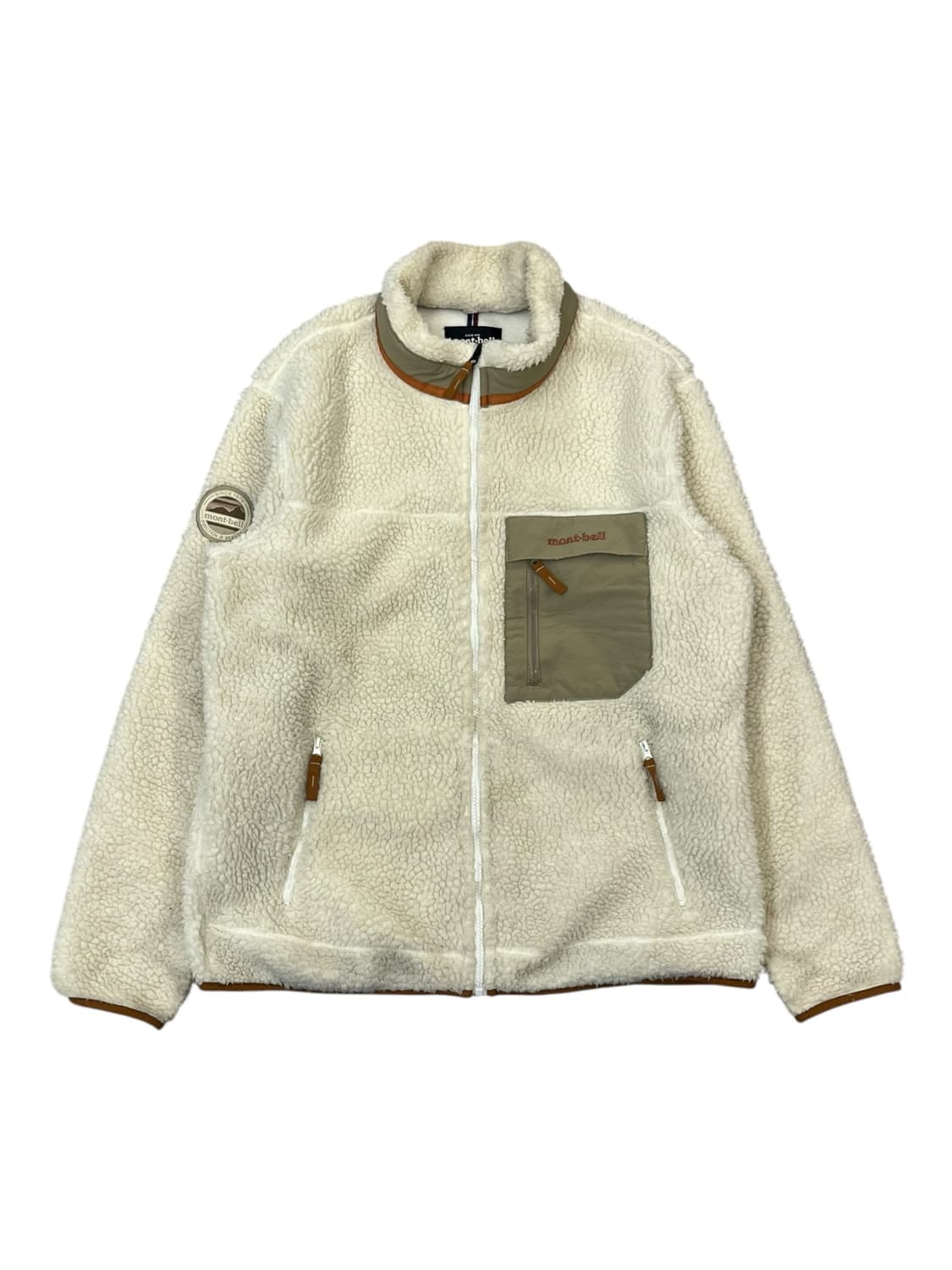 몽벨 플리스 자켓 아이보리 105 #csz1883 상품이미지3