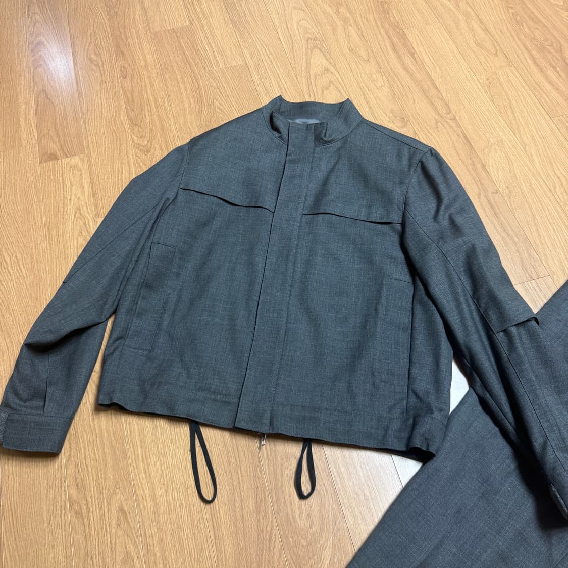 해칭룸 모즈자켓과 팬츠 셋업 2사이즈 상품이미지3