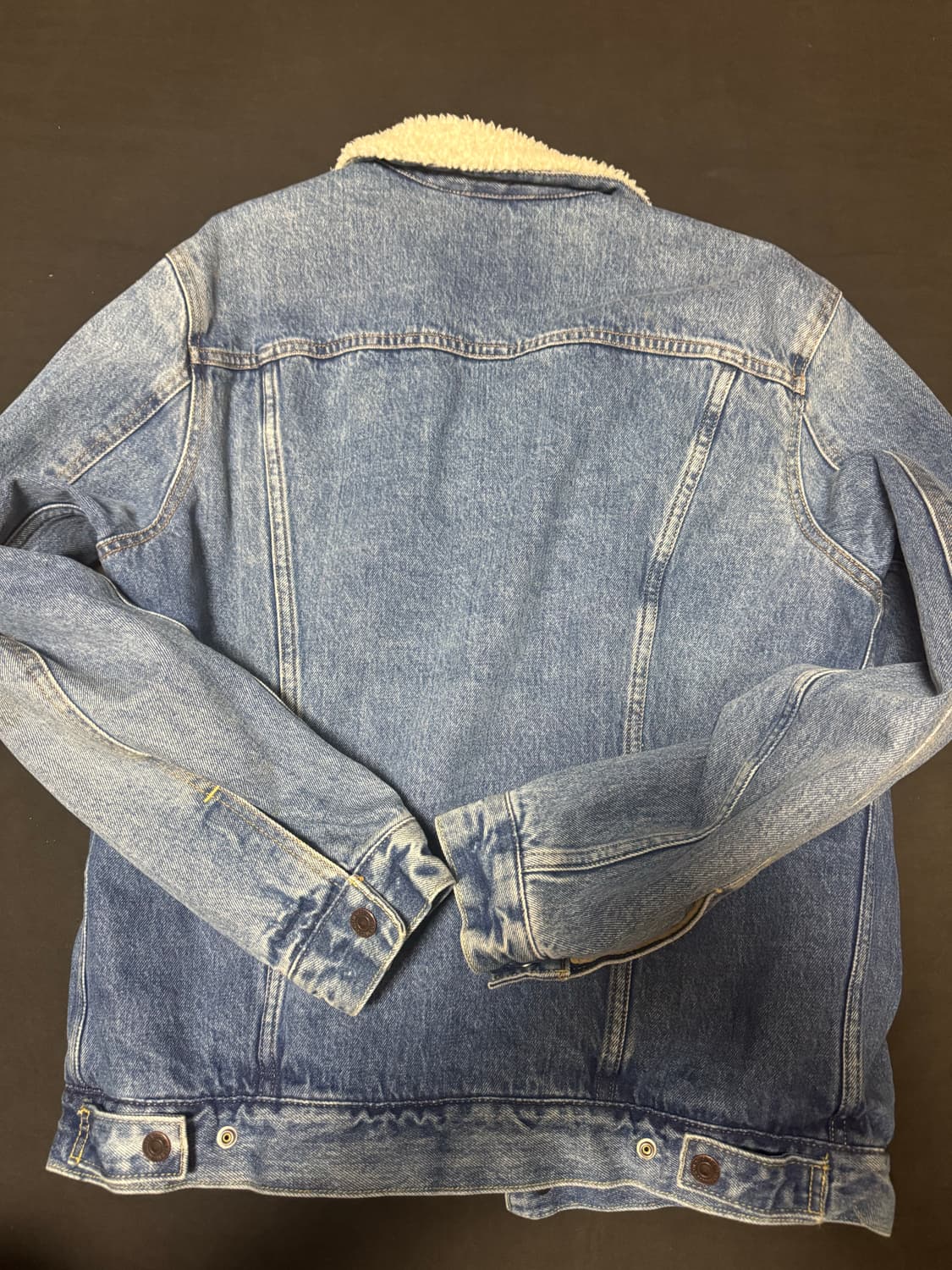 정품중고 리바이스 쉐르파 트러커 양털청자켓 L 상품이미지6
