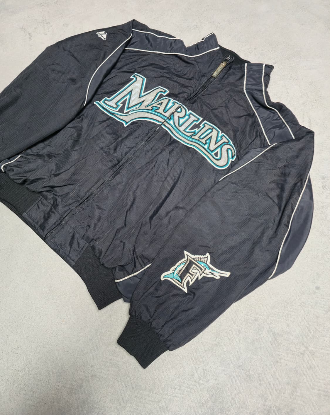 MLB 마제스틱 플로리다 말린스 자켓 상품이미지2