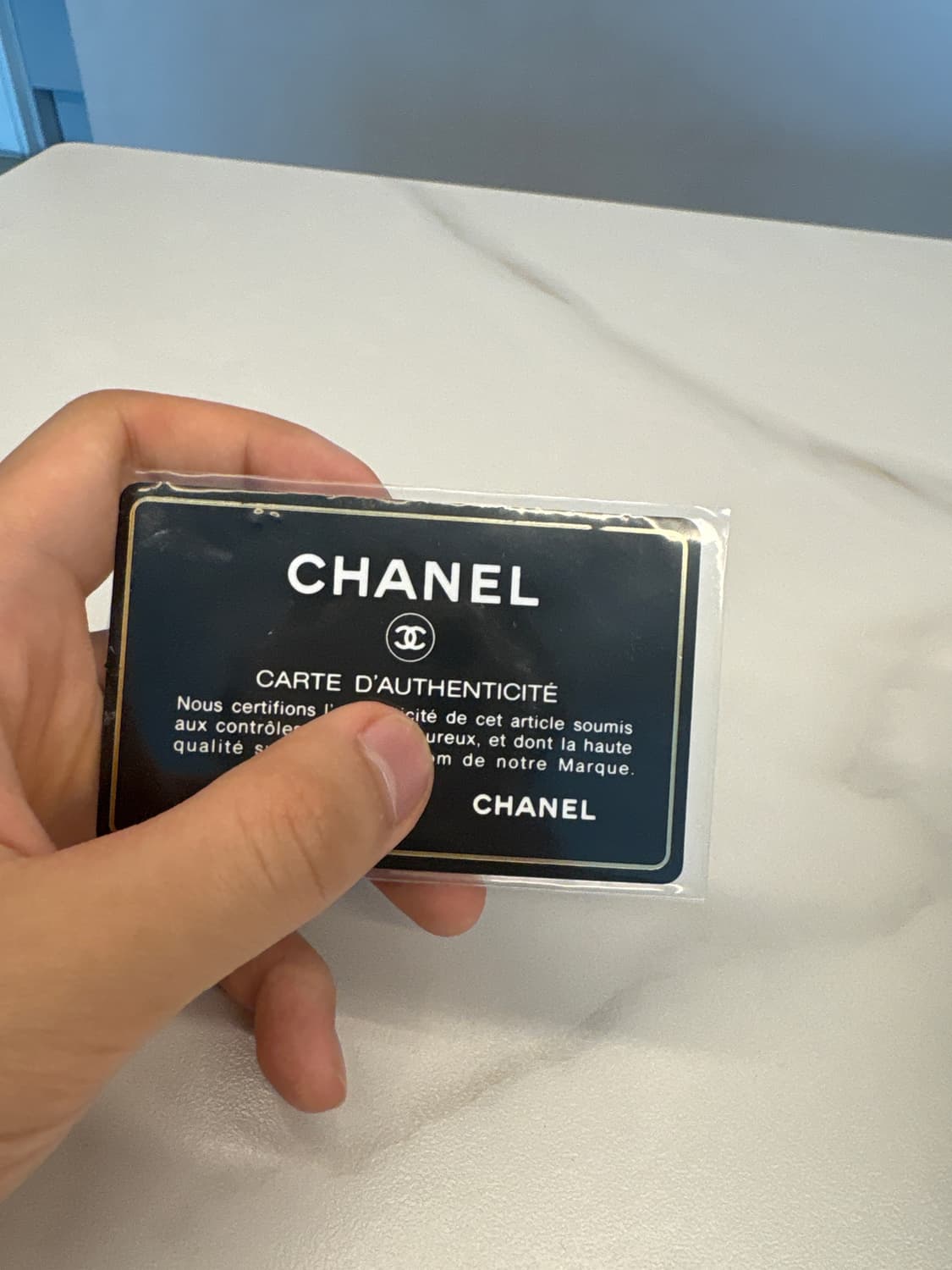 샤넬 램스킨 장지갑 미사용 판매합니다 상품이미지5