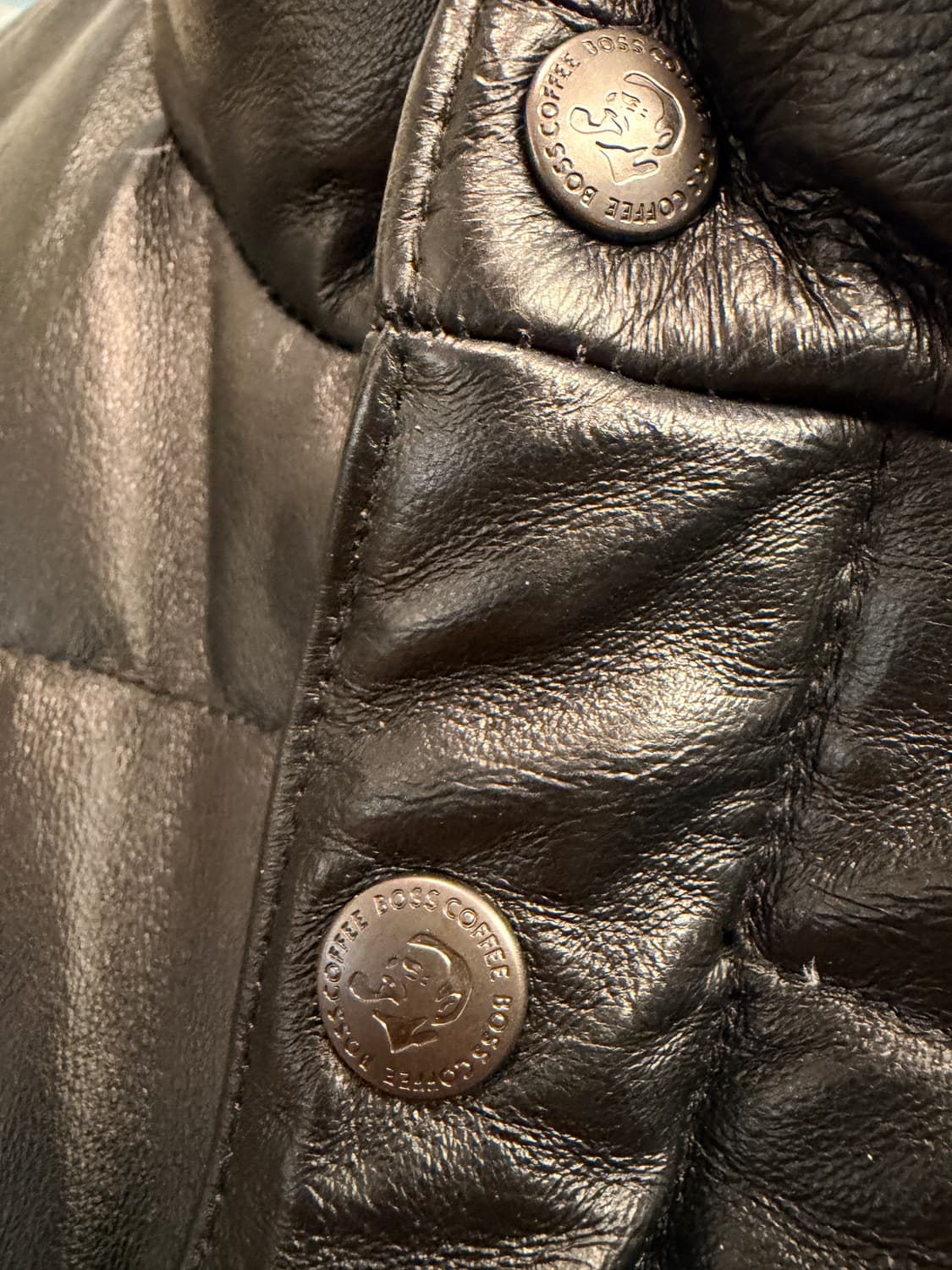 산토리 보스 가죽다운패딩 10주년 상품이미지4