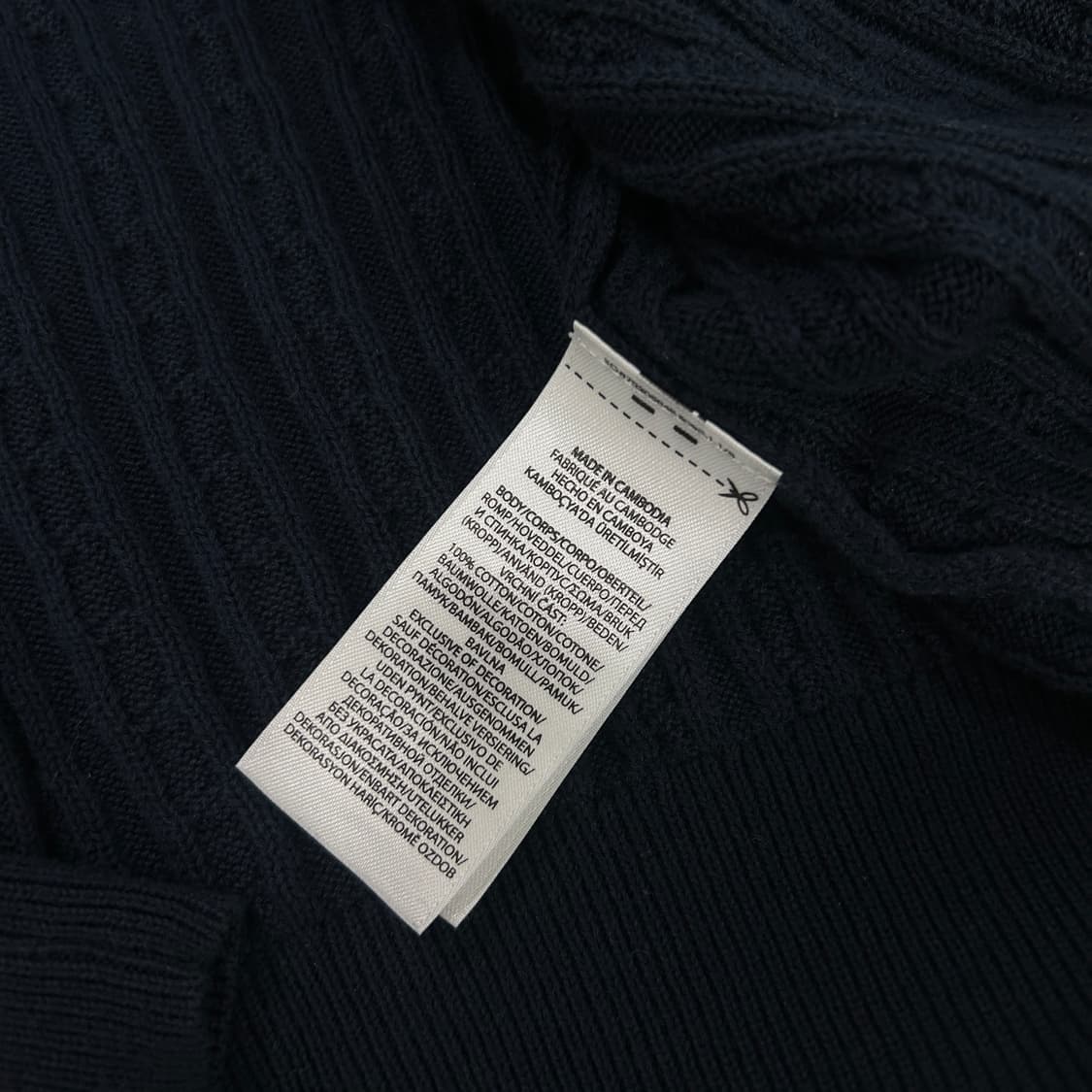 폴로 네이비 아동용 가디건  상품이미지4