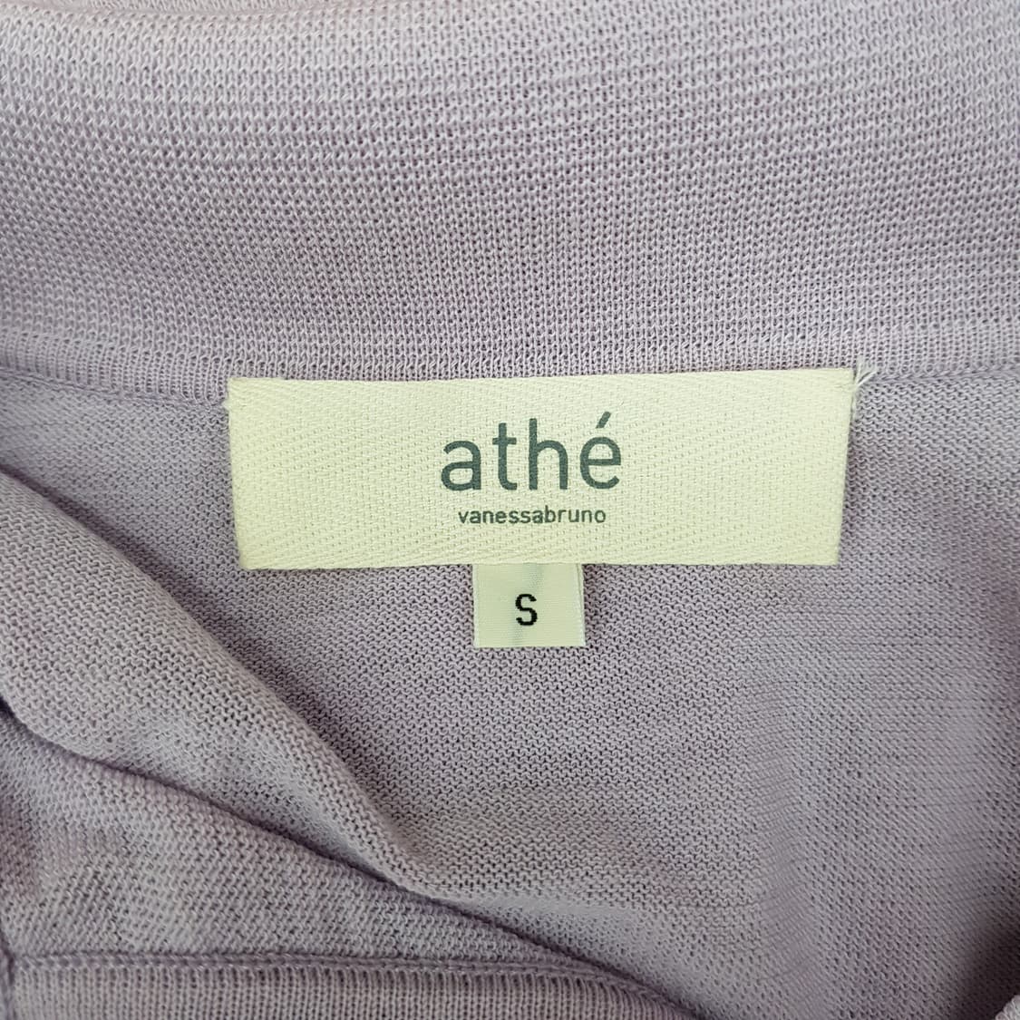 아떼(athe) 2021 카라 반팔 니트 S사이즈 상품이미지5