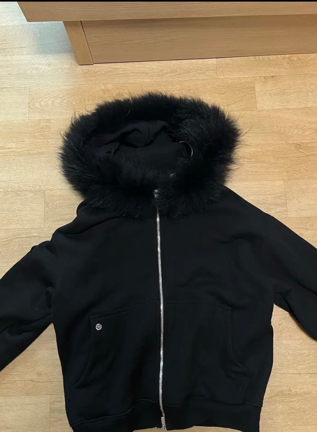 포그서비스 N2B 라쿤 퍼후디 초판 2사이즈 상품이미지2