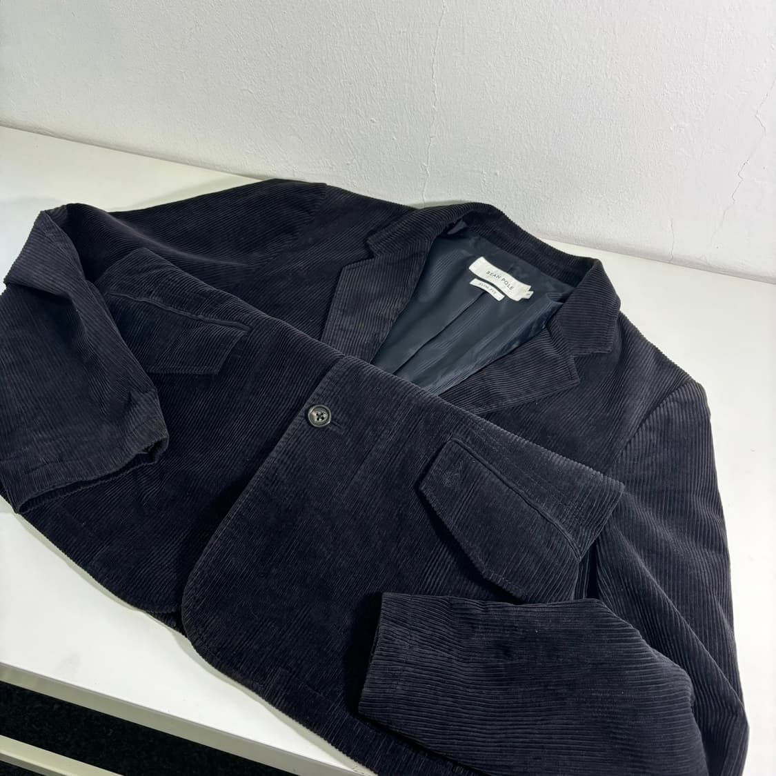 100-105 빈폴 블랙 코듀로이 블레이져 상품이미지3