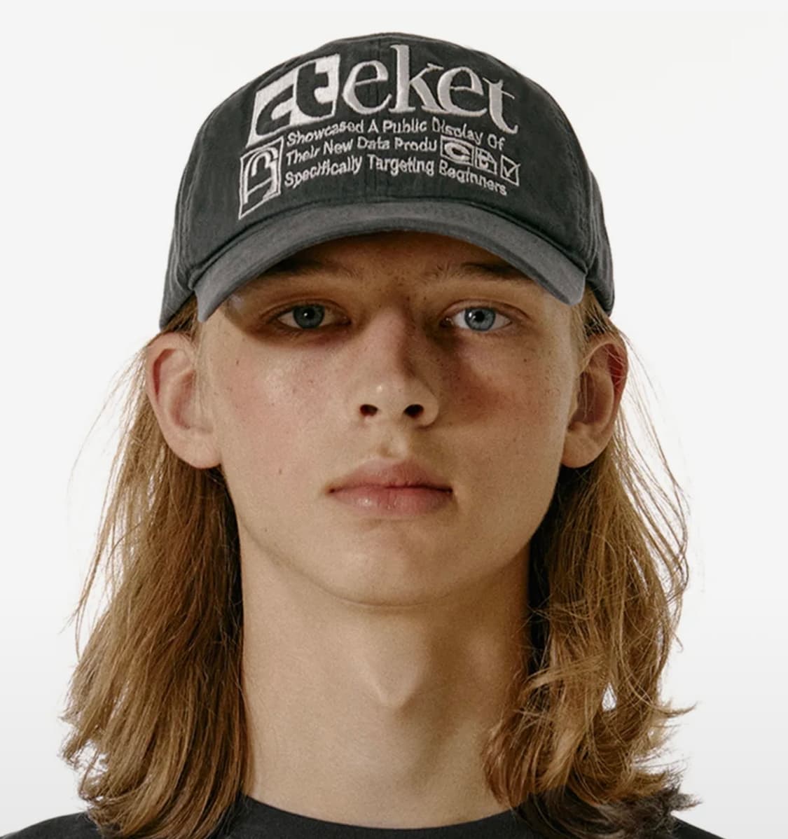 테켓 차콜 모자 상품이미지2