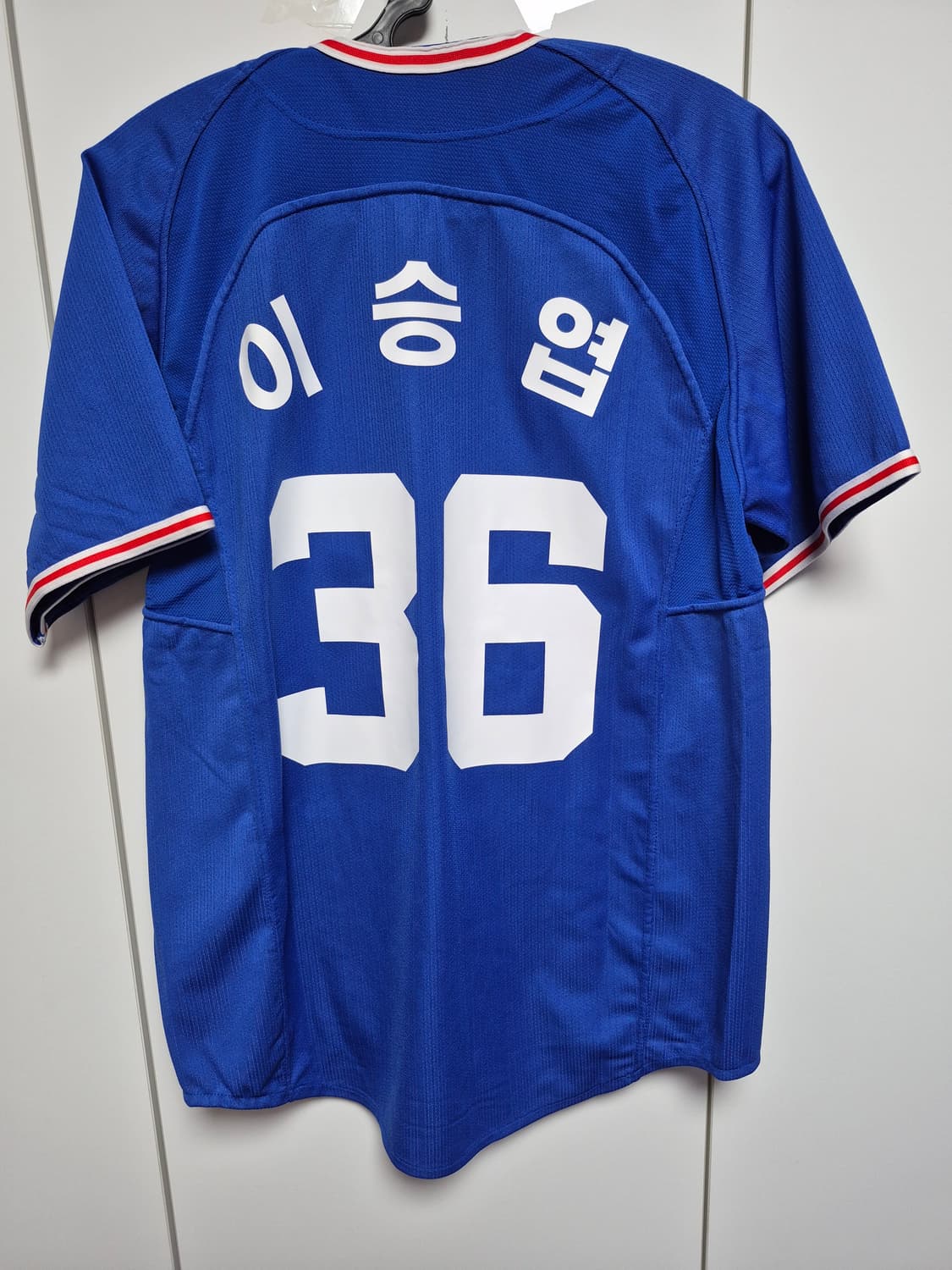 삼성라이온즈 빈폴 유니폼 이승엽마킹 90사이즈 팝니다 새상품 상품이미지3