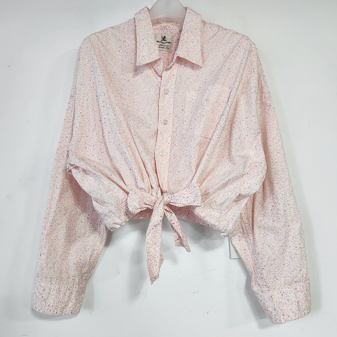 데니미스트 22 플로럴 타이 셔츠 상품이미지1