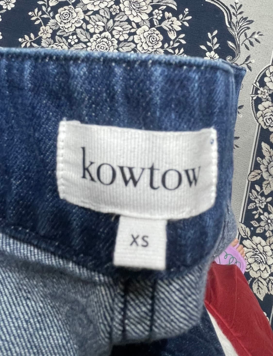 Kowtow 데님 롱스커트 상품이미지2