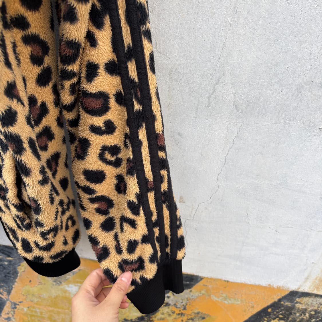 Adidas 아디다스 레오파드 호피 플리스 후리스 자켓 상품이미지7