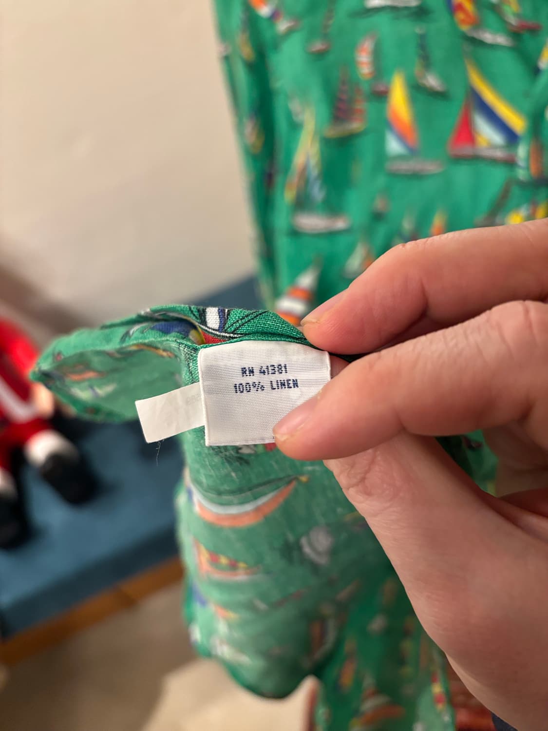 폴로 랄프로렌 요트패턴 린넨셔츠 상품이미지6