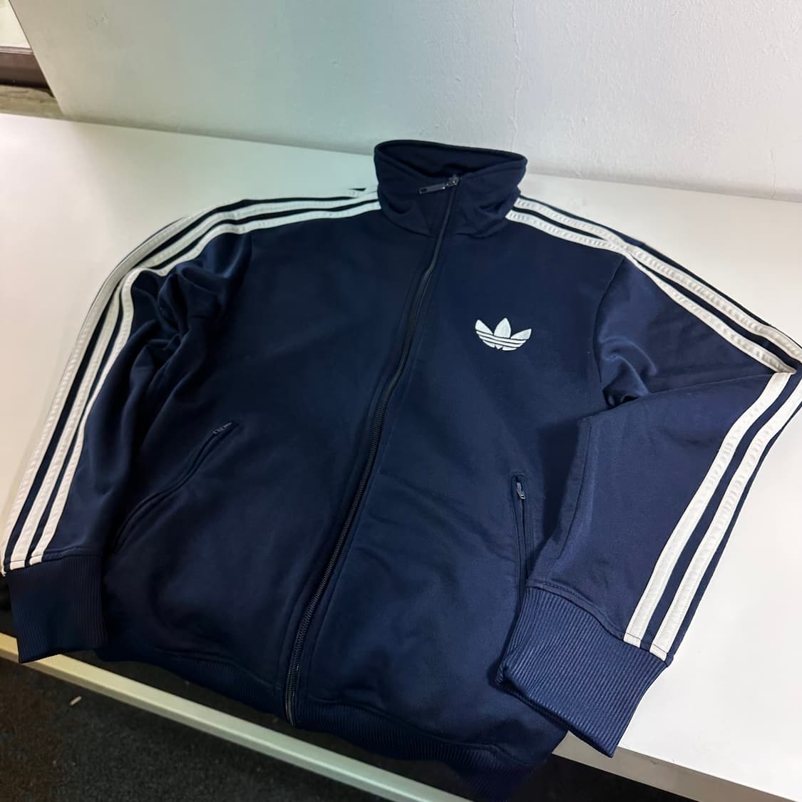 95 아디다스오리지널 네이비 파이어버드 트랙탑 져지 상품이미지3