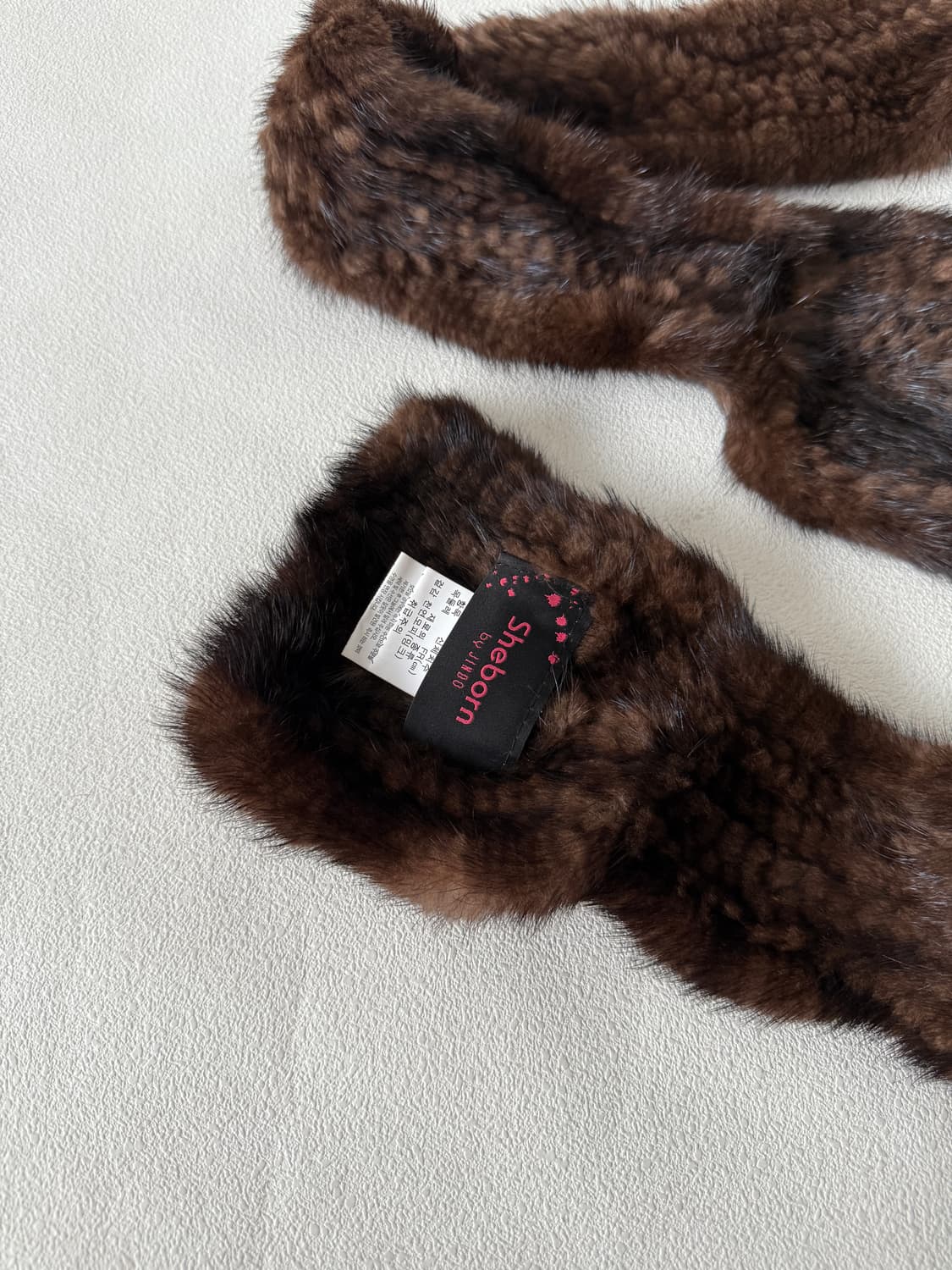 Sheborn by JINDO 밍크 머플러 상품이미지3
