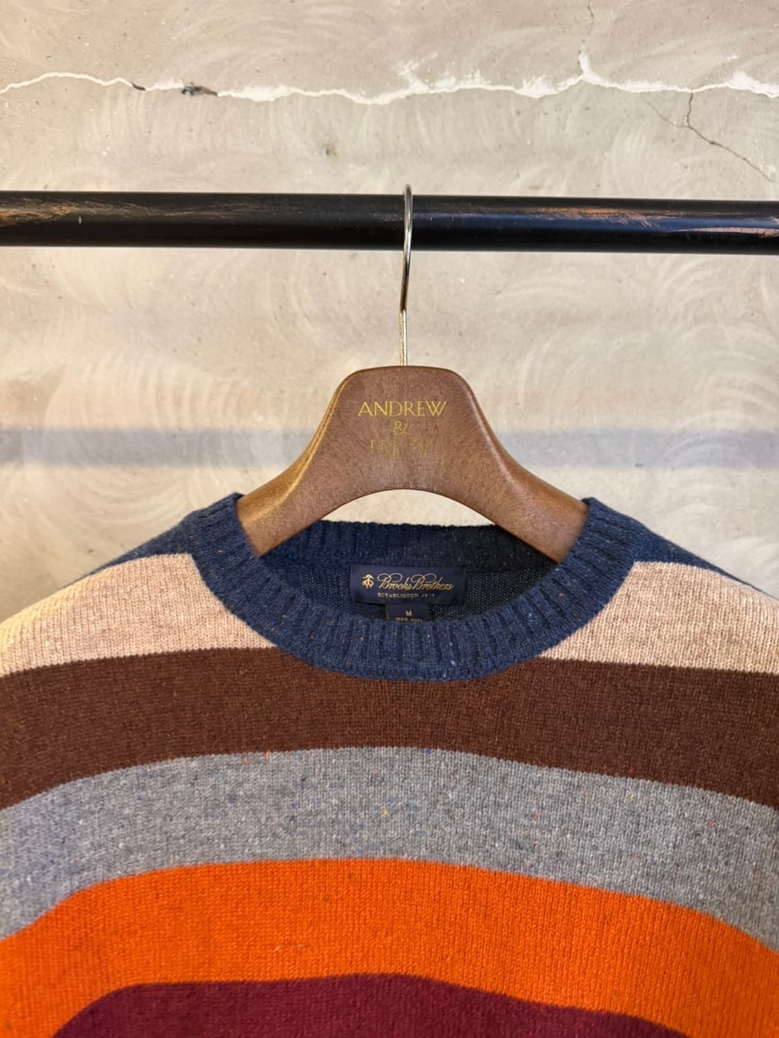 브룩스 브라더스 셔틀랜드울 니트 100 상품이미지3