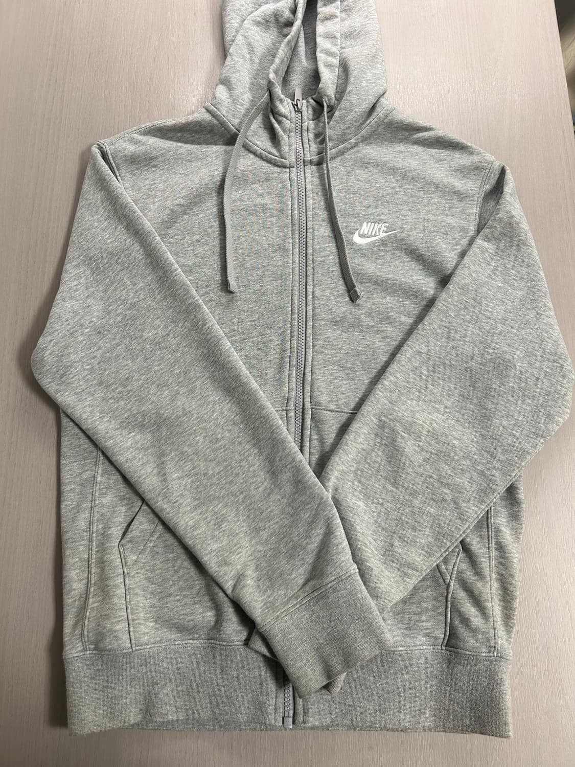 나이키 그레이 후드집업 상품이미지1