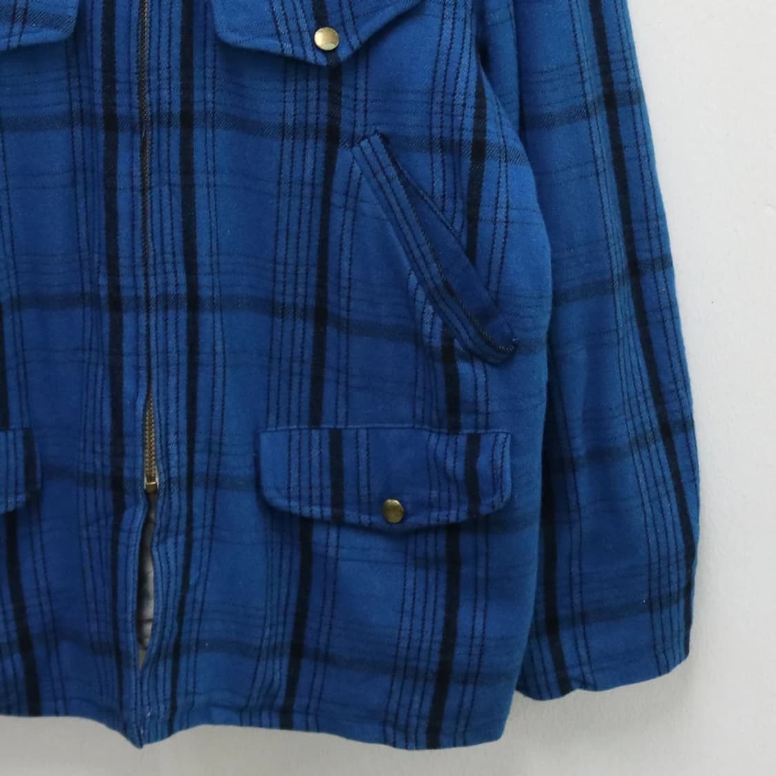 DRESS HIPPY 체크 포켓 포인트 울 자켓 60714 상품이미지4