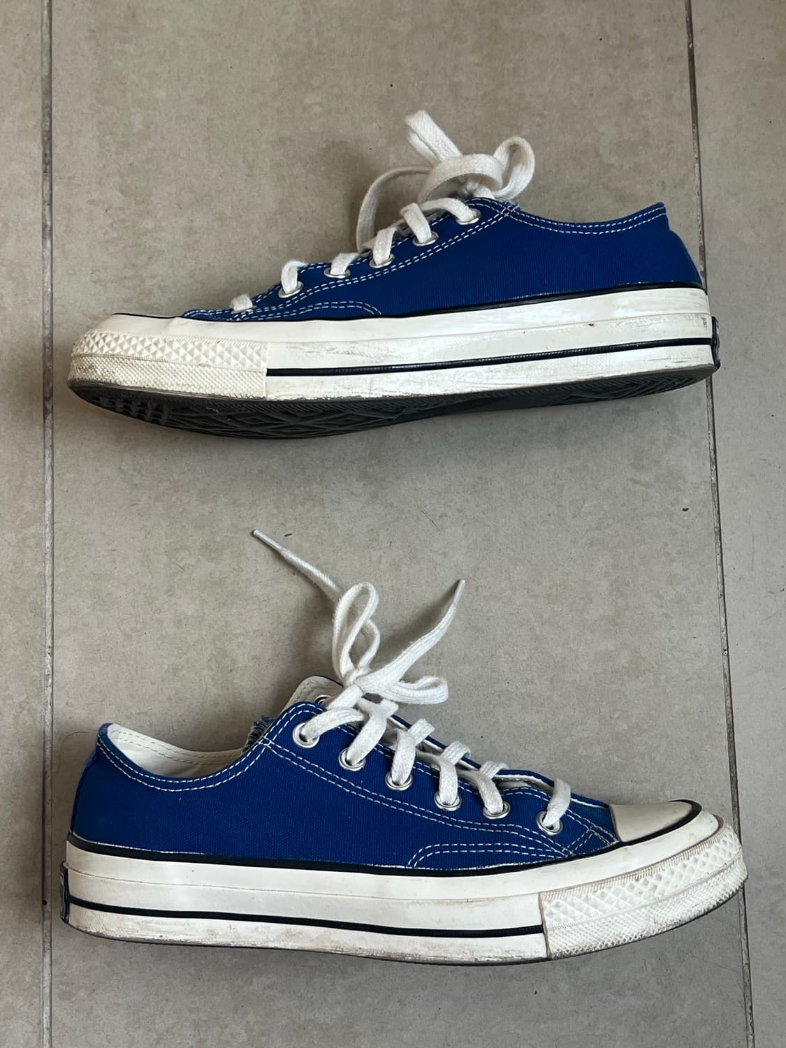 컨버스 척 70 로우 빈티지 러쉬블루 250 상품이미지3