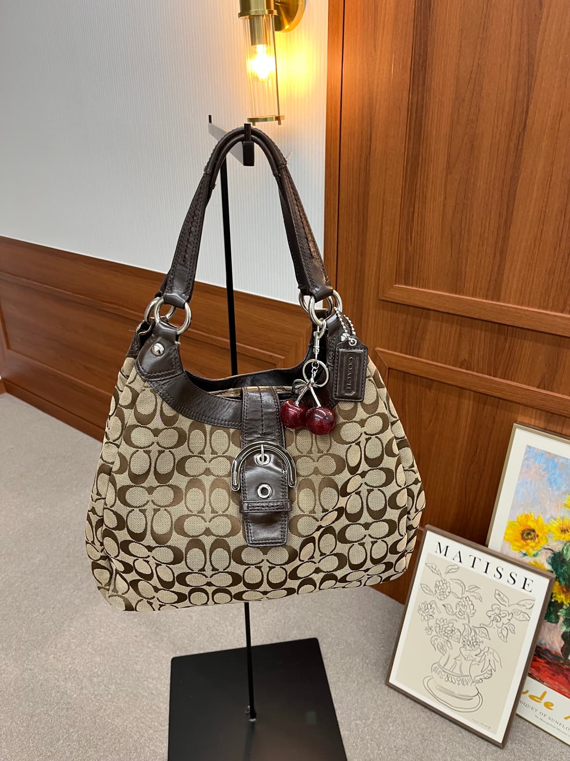 Coach Brown Big Shoulder Bag 상품이미지1