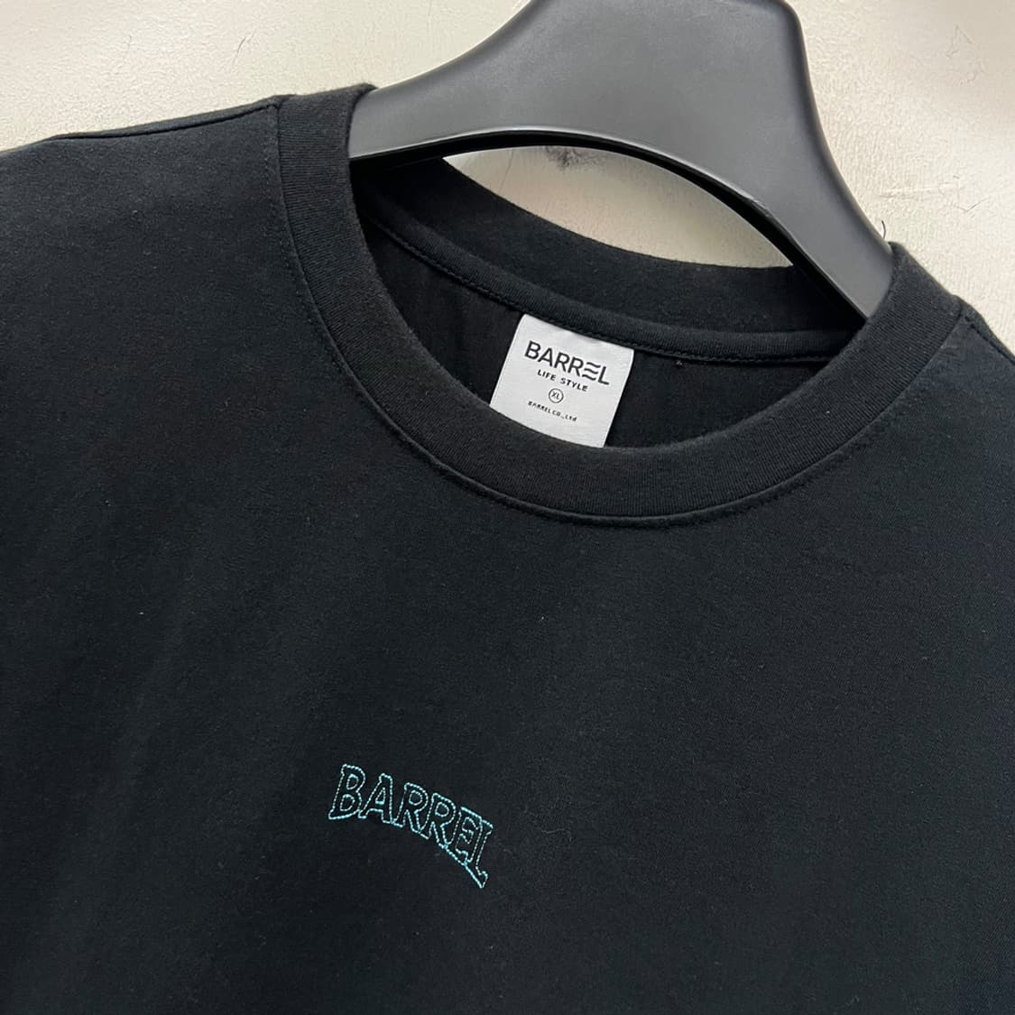 BARREL 배럴 루즈핏 스몰로고 반팔티 XL 상품이미지3