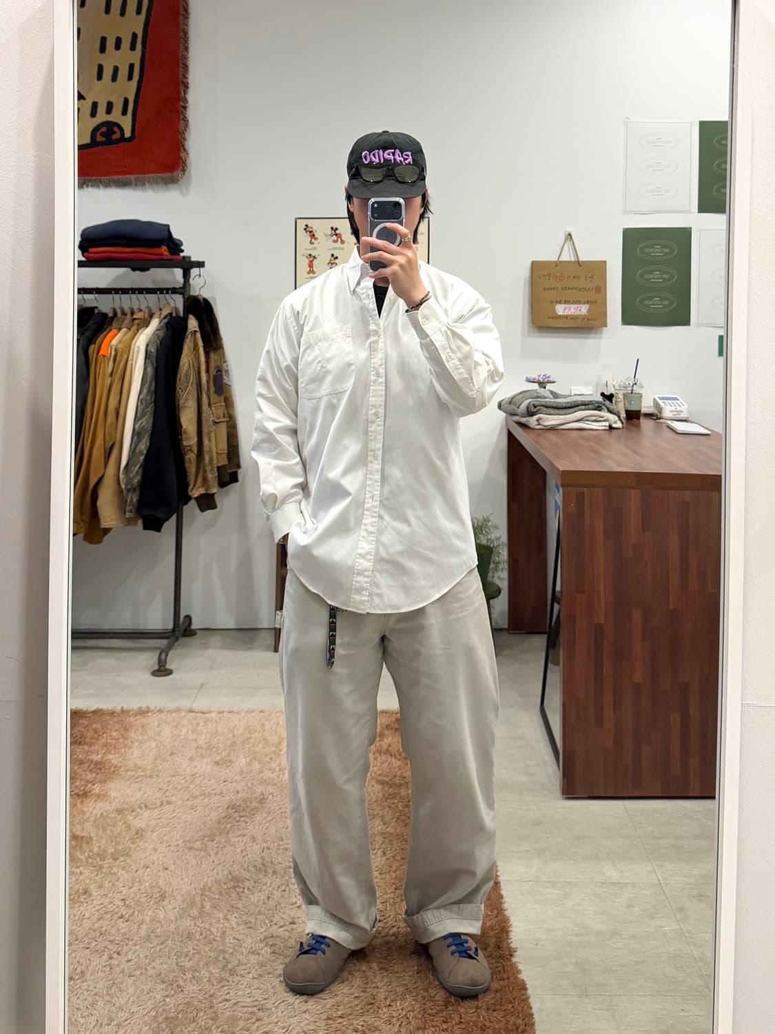 00s Nautica 노티카 화이트 셔츠 상품이미지2