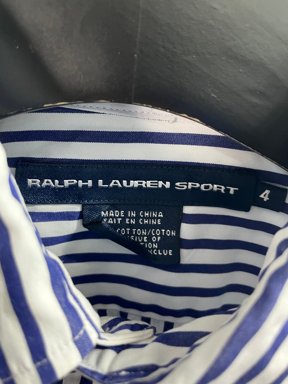 폴로 랄프로렌 우먼스 스트라이프 셔츠 (on.638) 상품이미지4