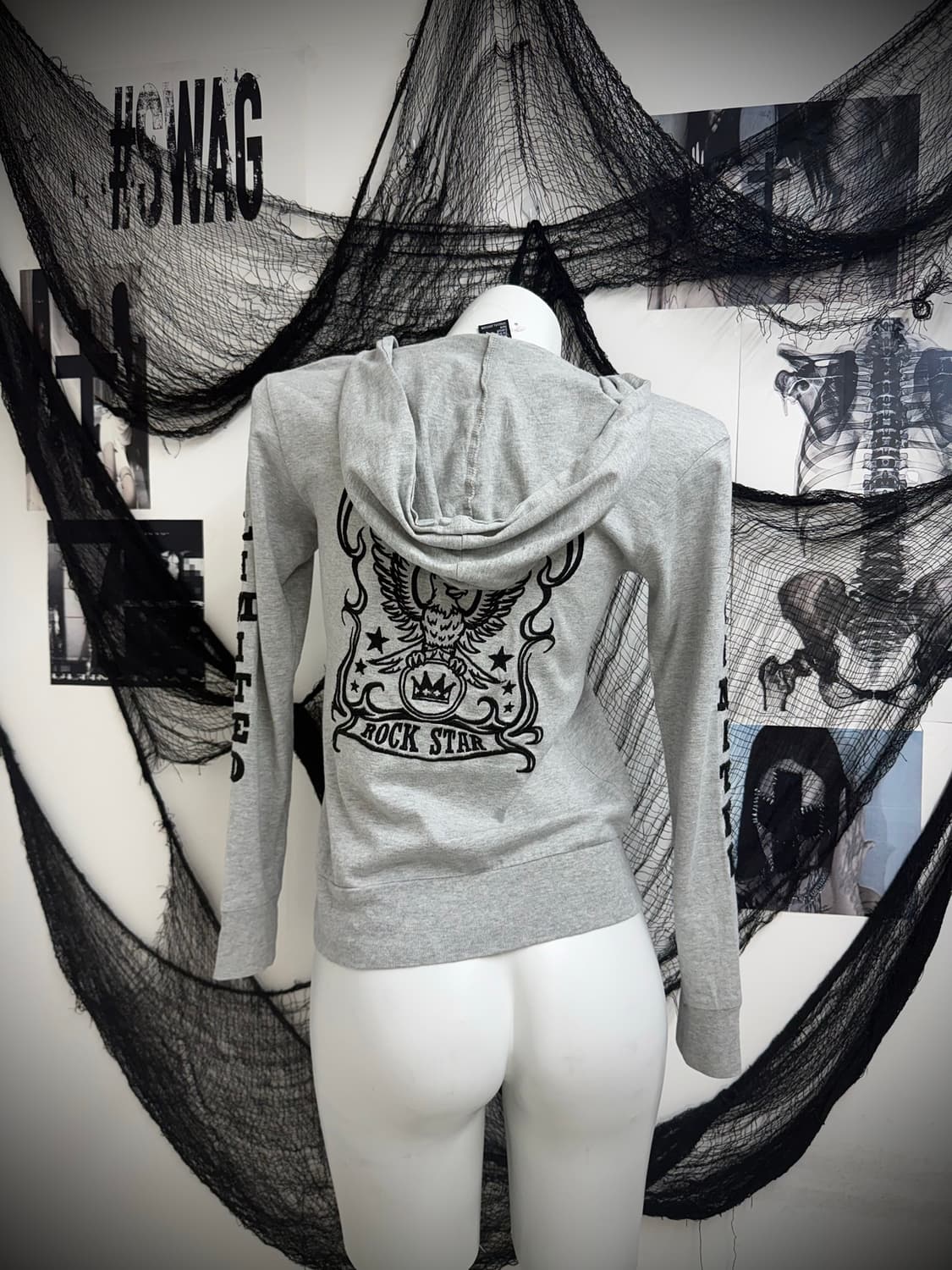 00s embriodery hood zipup 상품이미지2