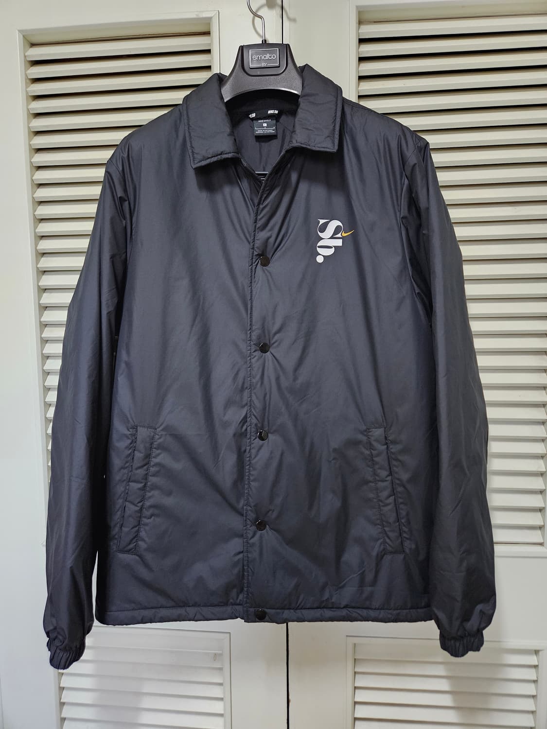 나이키 SB 쉴드 코치 바람막이 자켓 블랙 L 100 105 상품이미지1