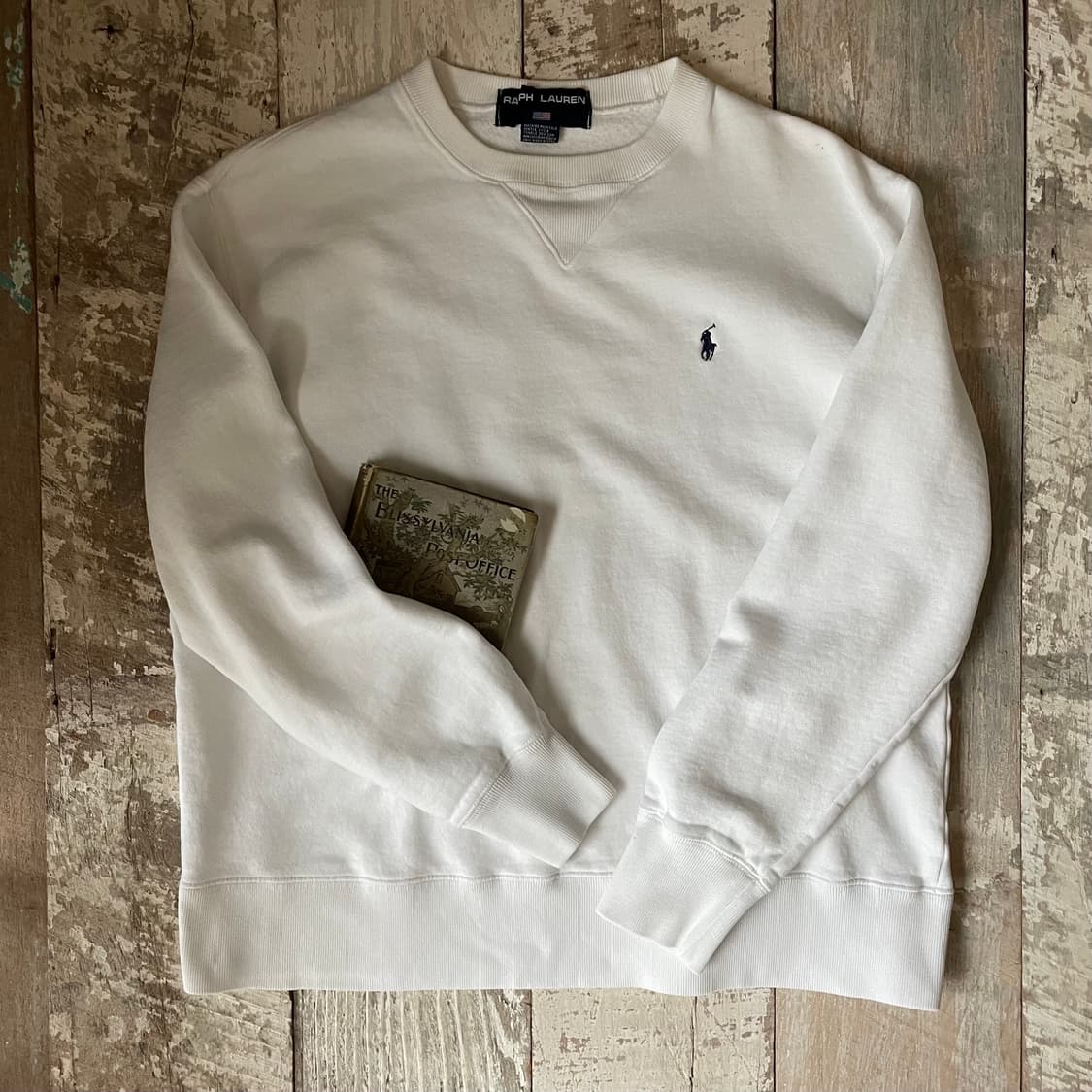 폴로 랄프로렌 화이트 스웻셔츠 상품이미지1