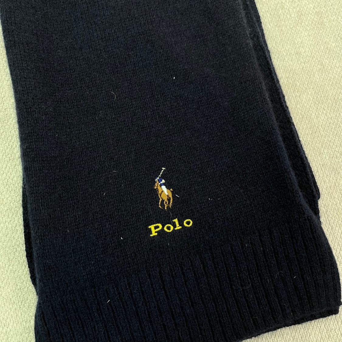 폴로 랄프로렌 스몰포니 캐시미어 머플러 상품이미지3