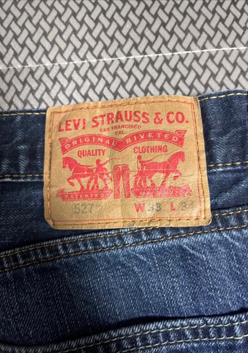 리바이스 527 부츠컷 33x32 상품이미지4