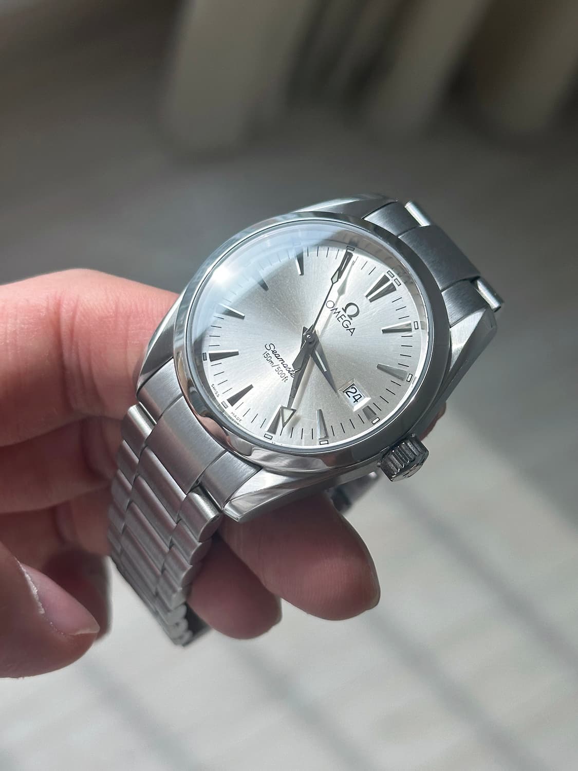 오메가 아쿠아테라 36mm 쿼츠 새상품급 상품이미지2