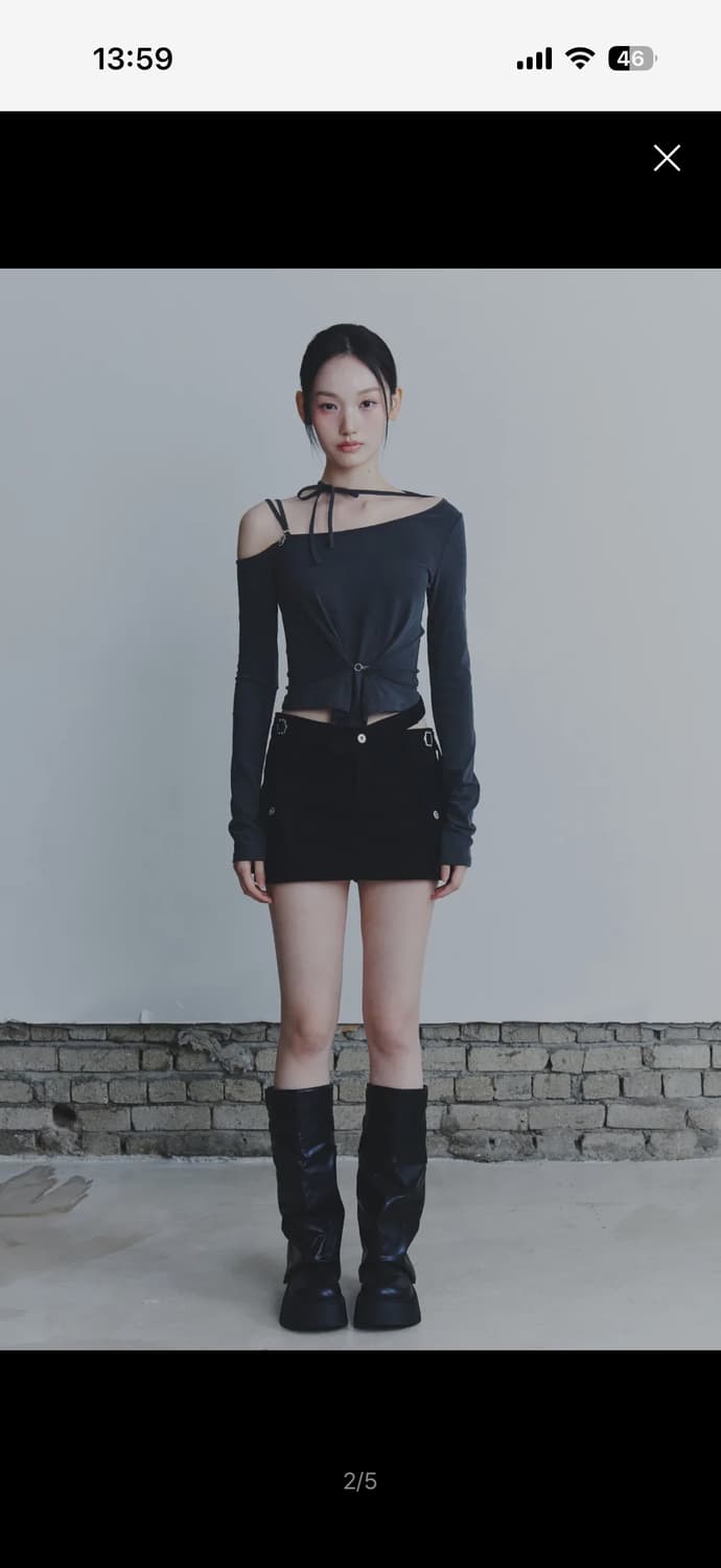 페인오어플레져 루비 후크 롱 슬리브 상품이미지2