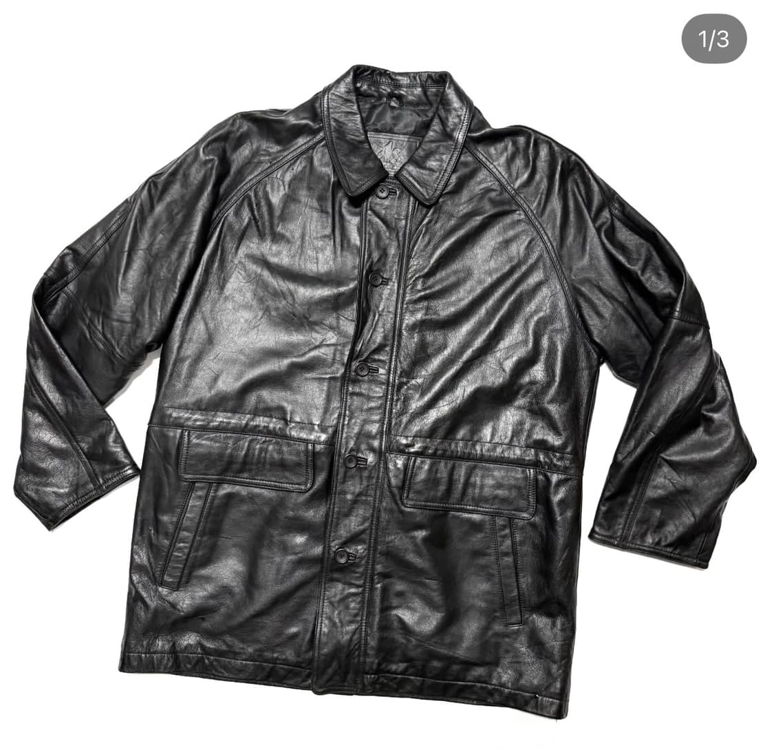 AS Leather - 레더 코트 상품이미지1