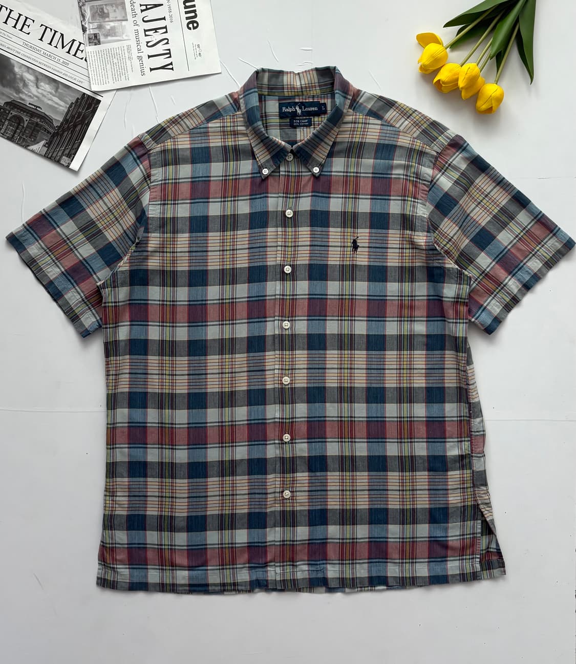 Polo 폴로랄프로렌 마드라스 체크 셔츠 상품이미지2
